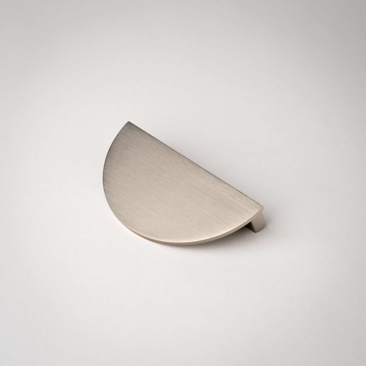 Demi Lune Half Moon Cabinet Pulls, showing half-moon face.