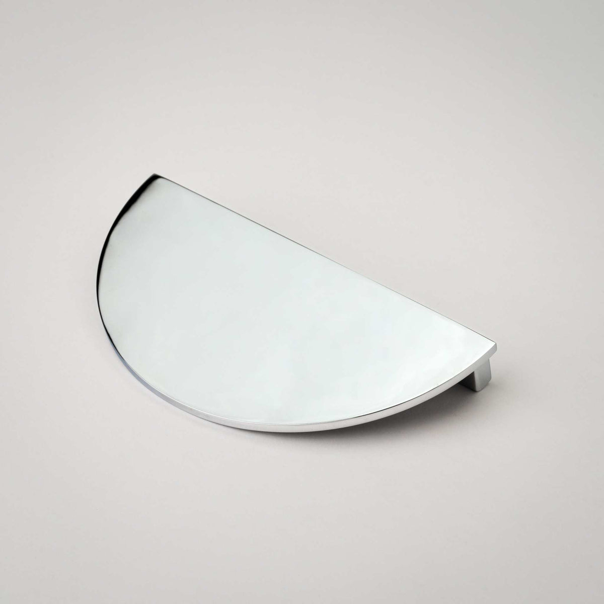 Demi Lune Half Moon Cabinet Pulls, showing half-moon face.