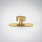 Orbital Knob, Solid Brass Knobs
