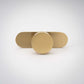 Orbital Knob, Solid Brass Knobs