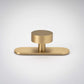 Orbital Knob, Solid Brass Knobs