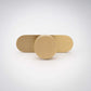 Orbital Knob, Solid Brass Knobs