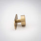 Orbital Knob, Solid Brass Knobs