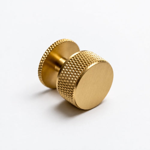 Dusk Knurled Knob, studio product view