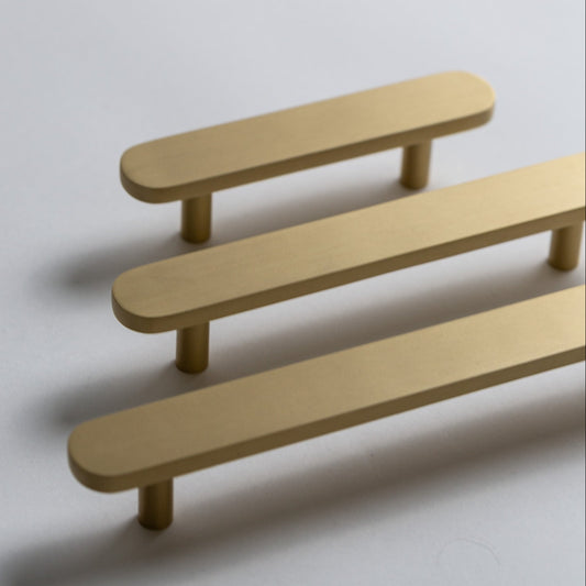 Orbital, Solid Brass Cabinet Pulls