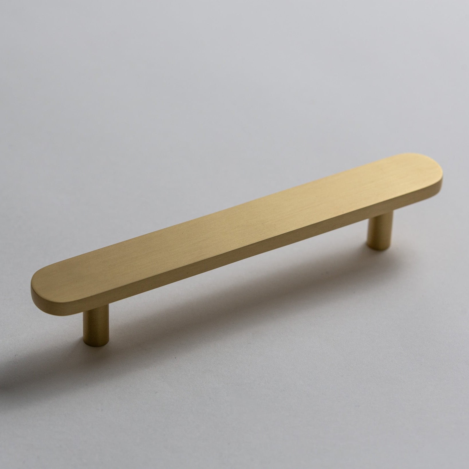 Orbital, Solid Brass Cabinet Pulls, studio product view