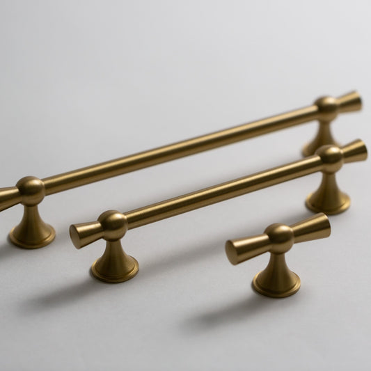 Samba, Solid Brass Cabinet Pulls