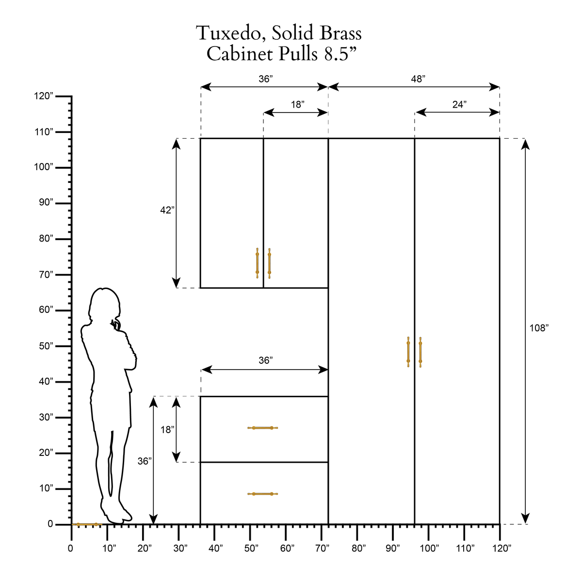 Tuxedo scale drawing 3