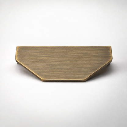 Alto, Solid Brass Half Hex Pulls — Alto-P-No-ABZM-4-3; AI-assisted finish visualization approved by owner