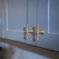 Tuxedo Knob, Solid Brass Cabinet Knob