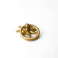 Orah, Solid Brass Drop Pull