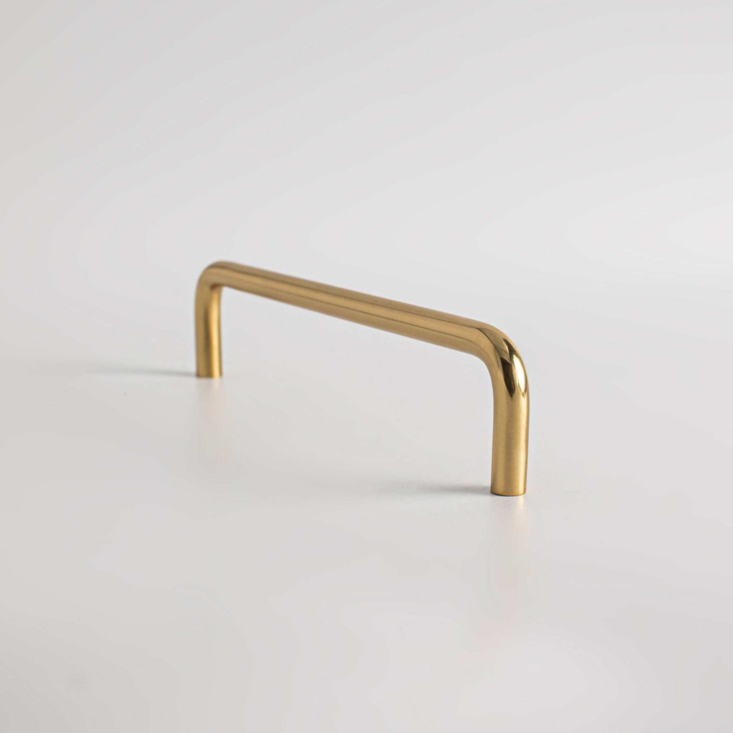 5" Arch in polished brass finish