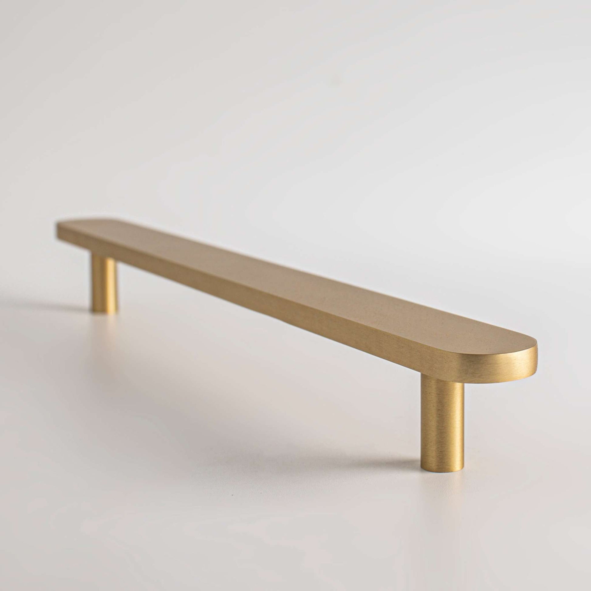 Orbital, Solid Brass Cabinet Pulls


Our Orbital Pull adds a touch of simplicity to any contemporary design project. The solid brass construction has an incredible weight in the hand, ensuring it wilpullOrbital, Solid Brass Cabinet Pulls