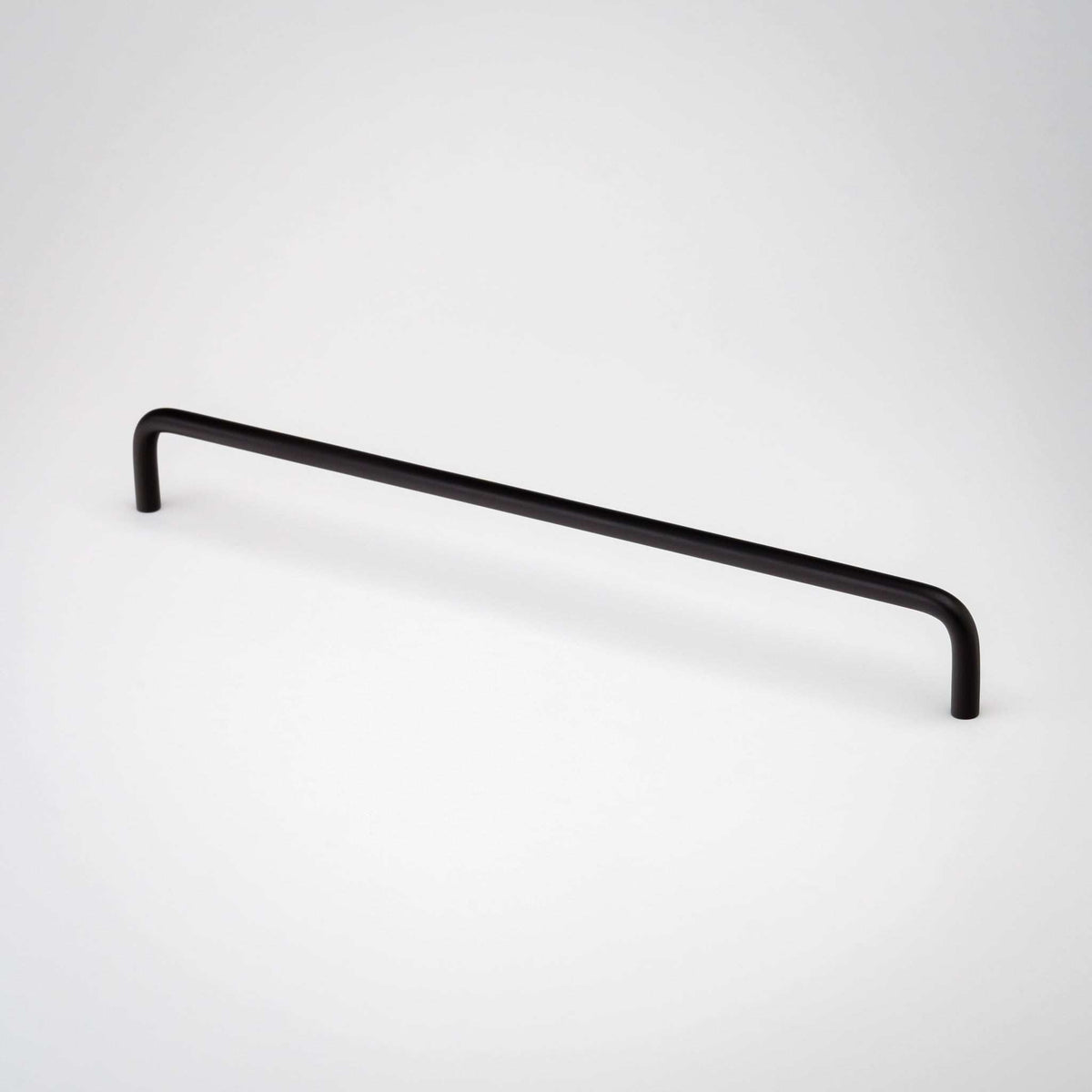 Arch Wire Cabinet Pulls, showing curved bar and two mounting feet.