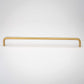 12" Arch in satin brass gloss lacquer finish