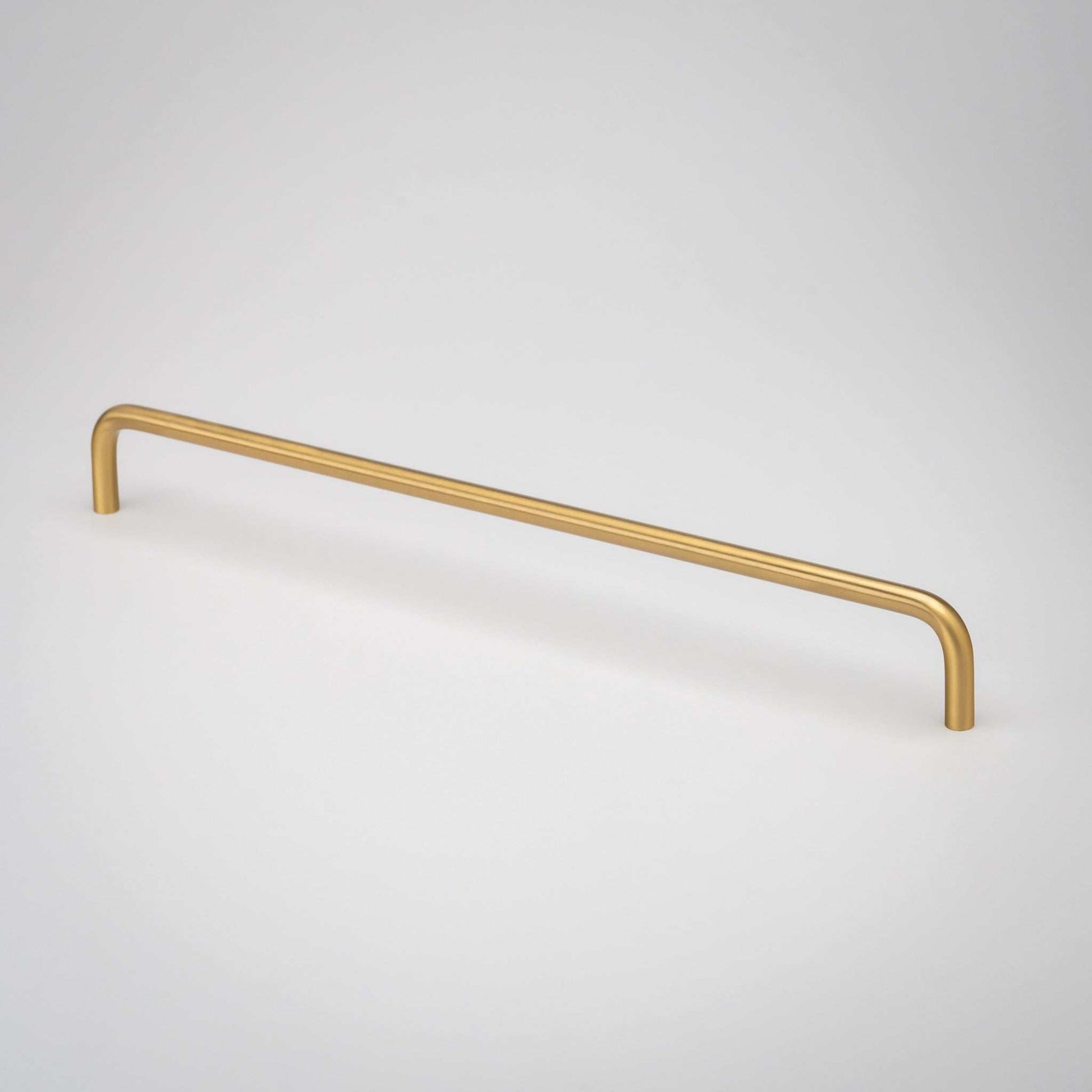 12" Arch in satin brass gloss lacquer finish