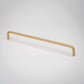 12" Arch in satin brass gloss lacquer finish