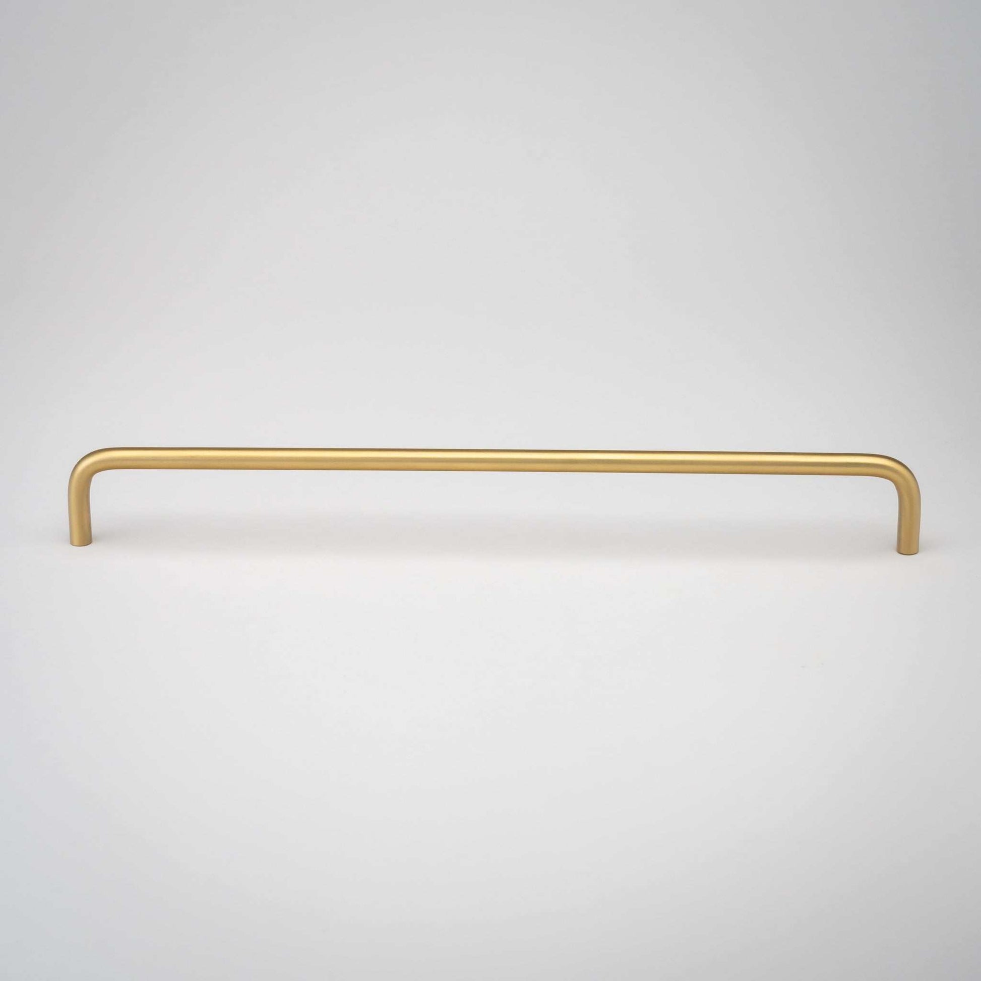 12" Arch in satin brass matte lacquer finish