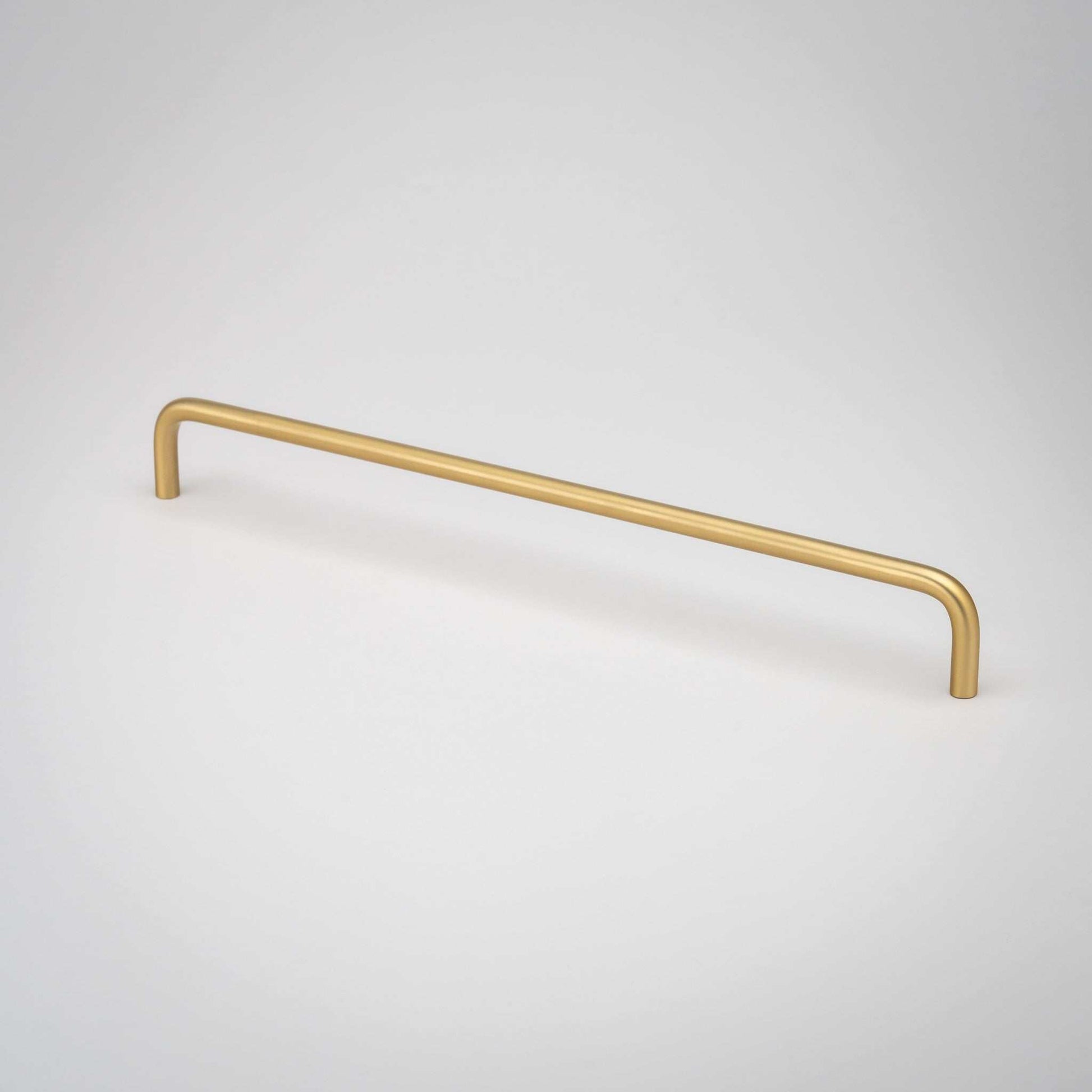 12" Arch in satin brass matte lacquer finish