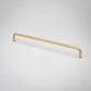 12" Arch in satin brass matte lacquer finish