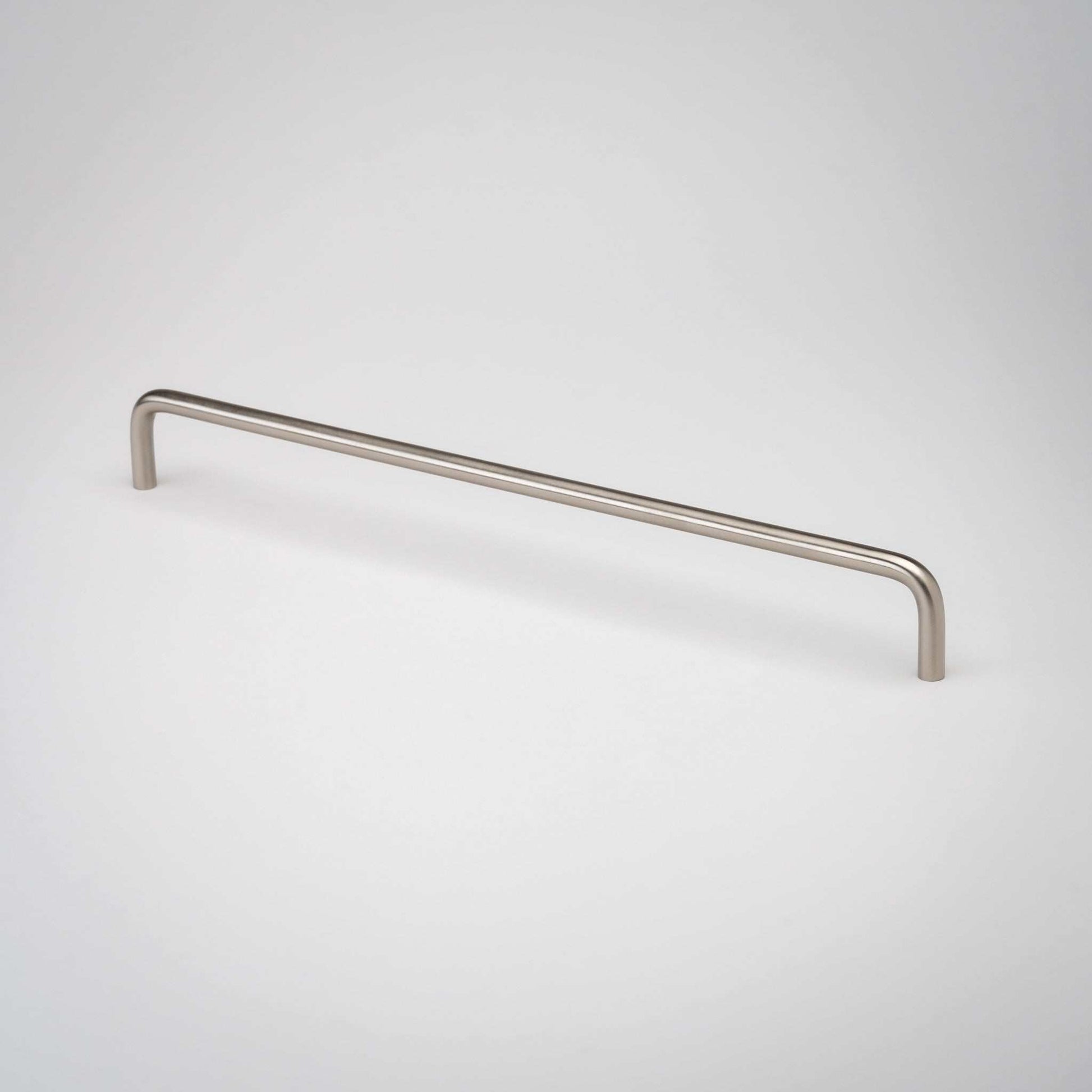 12" Arch in satin nickel gloss lacquer finish