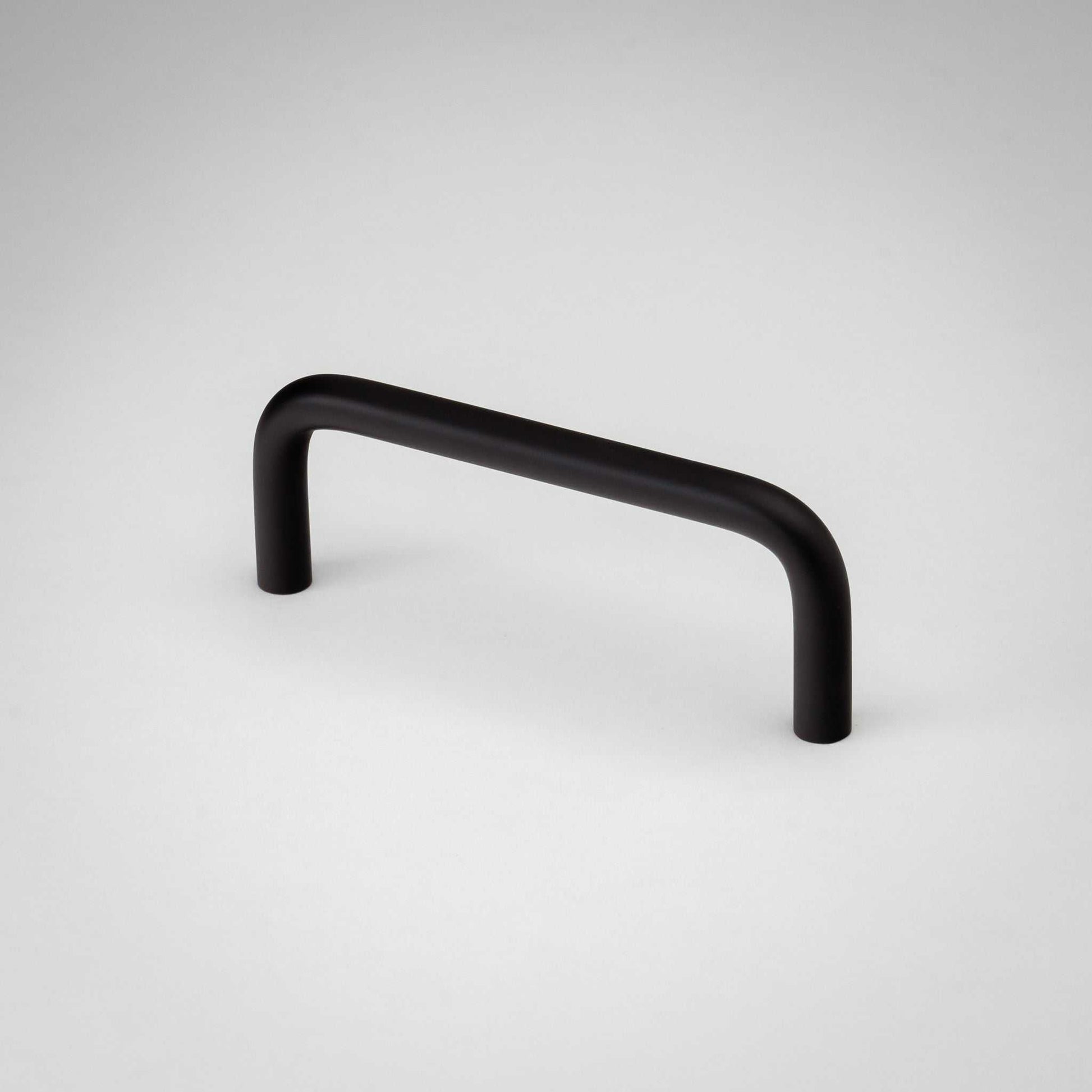 3" Arch in matte black finish