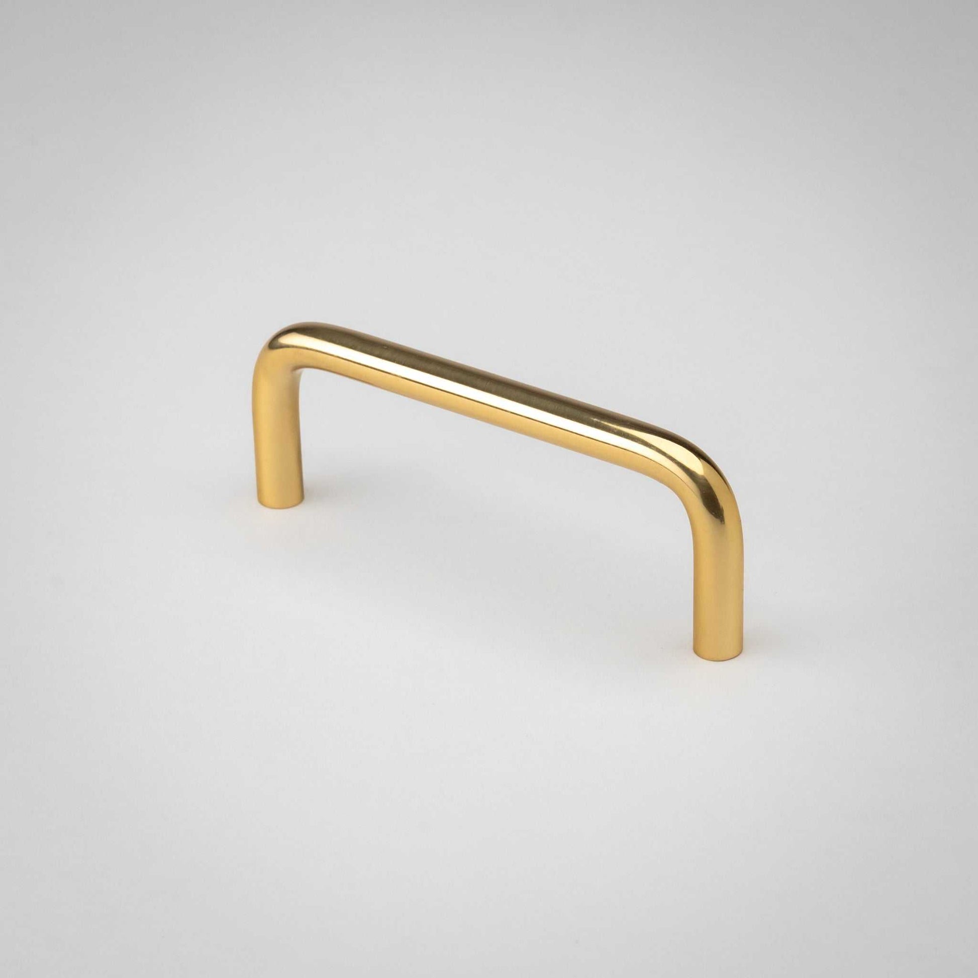 3" Arch in polished brass finish