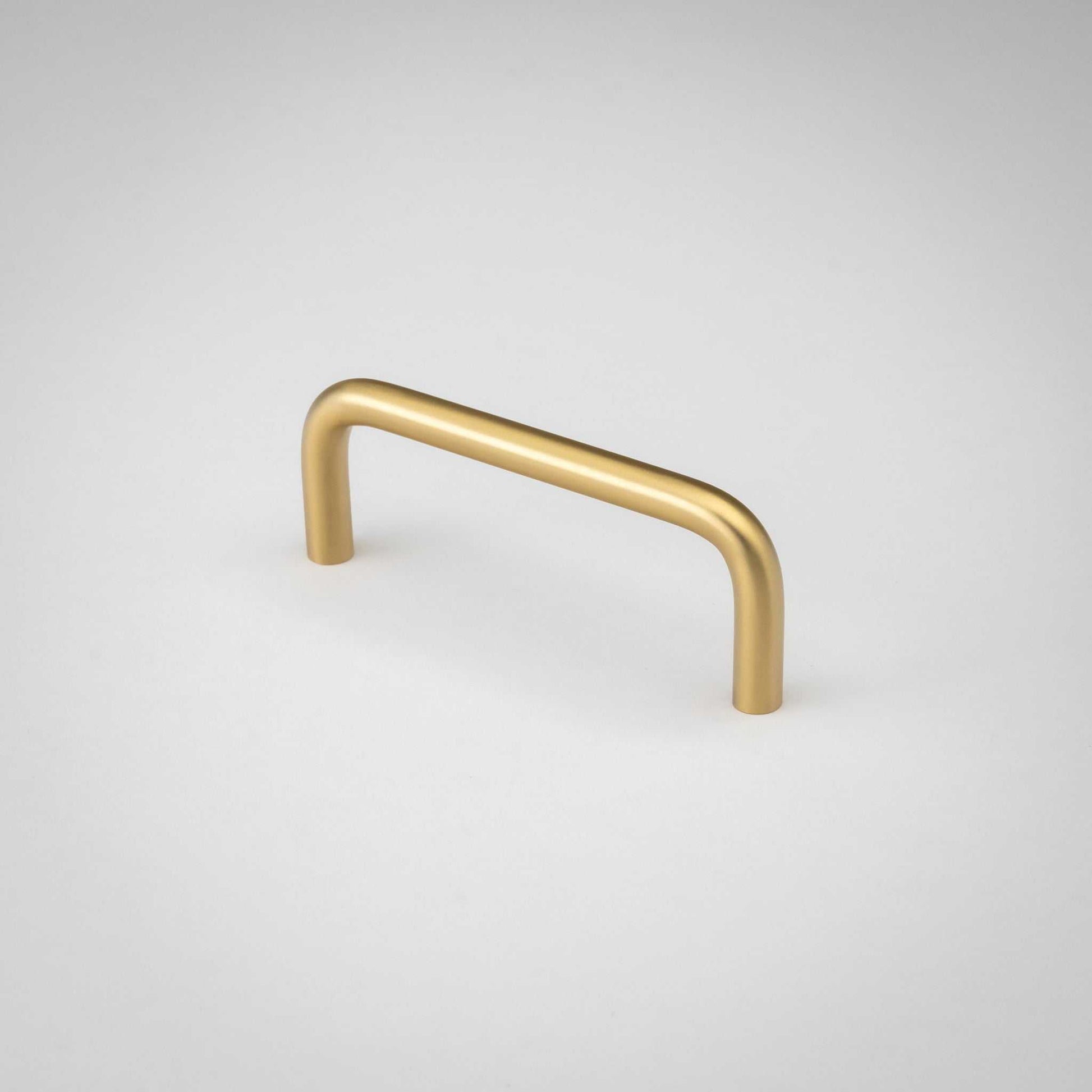 3" Arch in satin brass matte lacquer finish