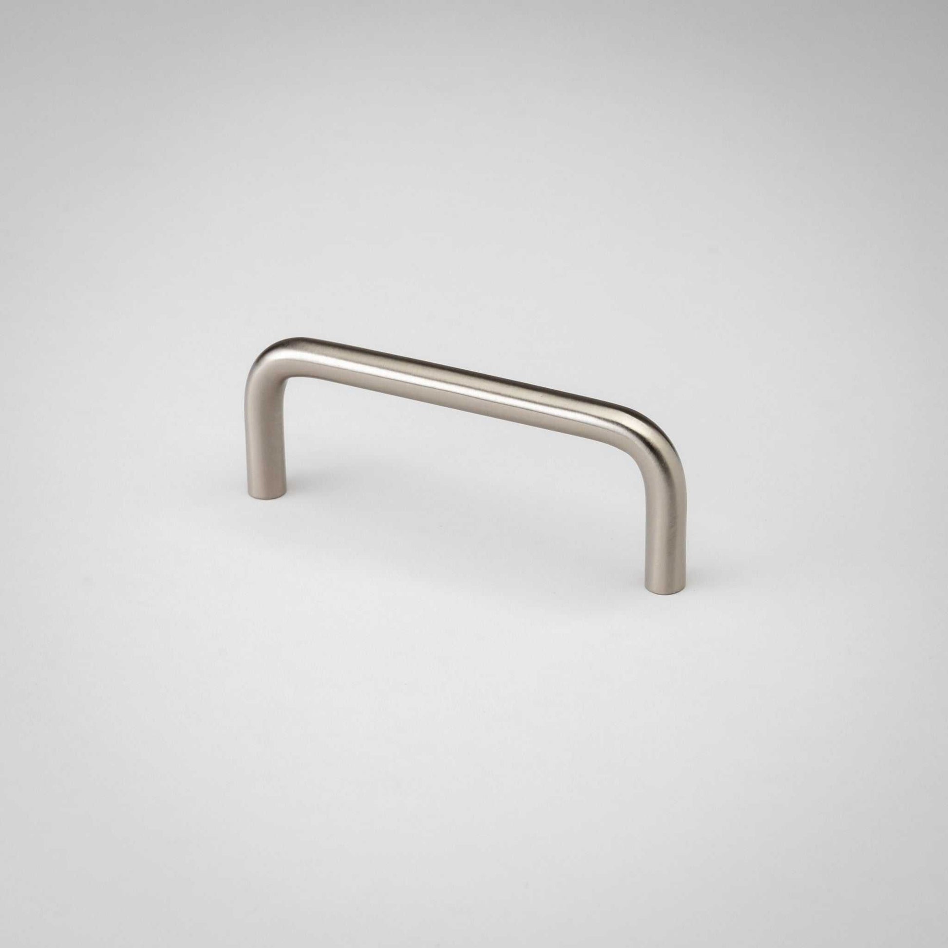 3" Arch in satin nickel gloss lacquer finish