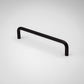 5" Arch in matte black finish