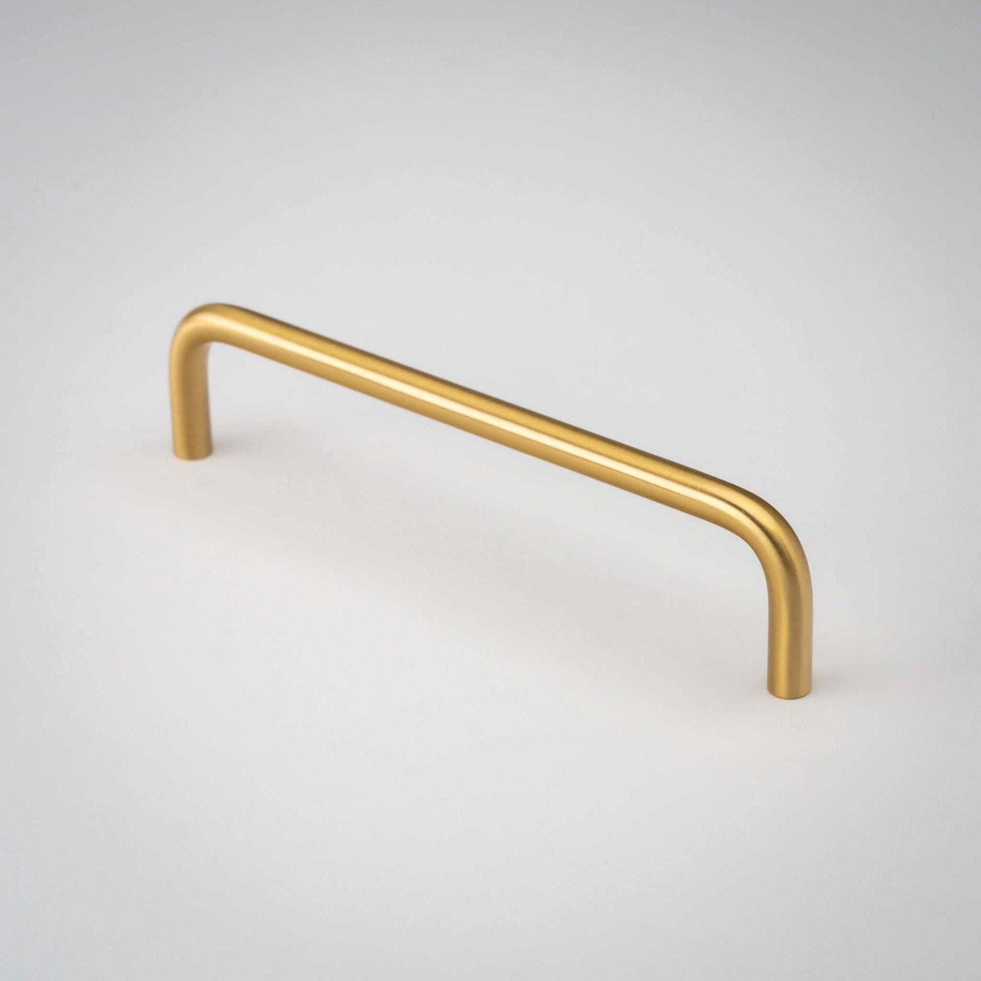 5" Arch in satin brass gloss lacquer finish