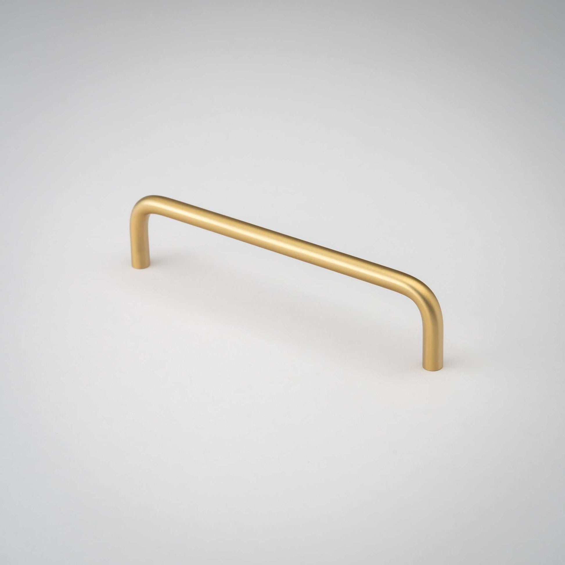 5" Arch in satin brass matte lacquer finish