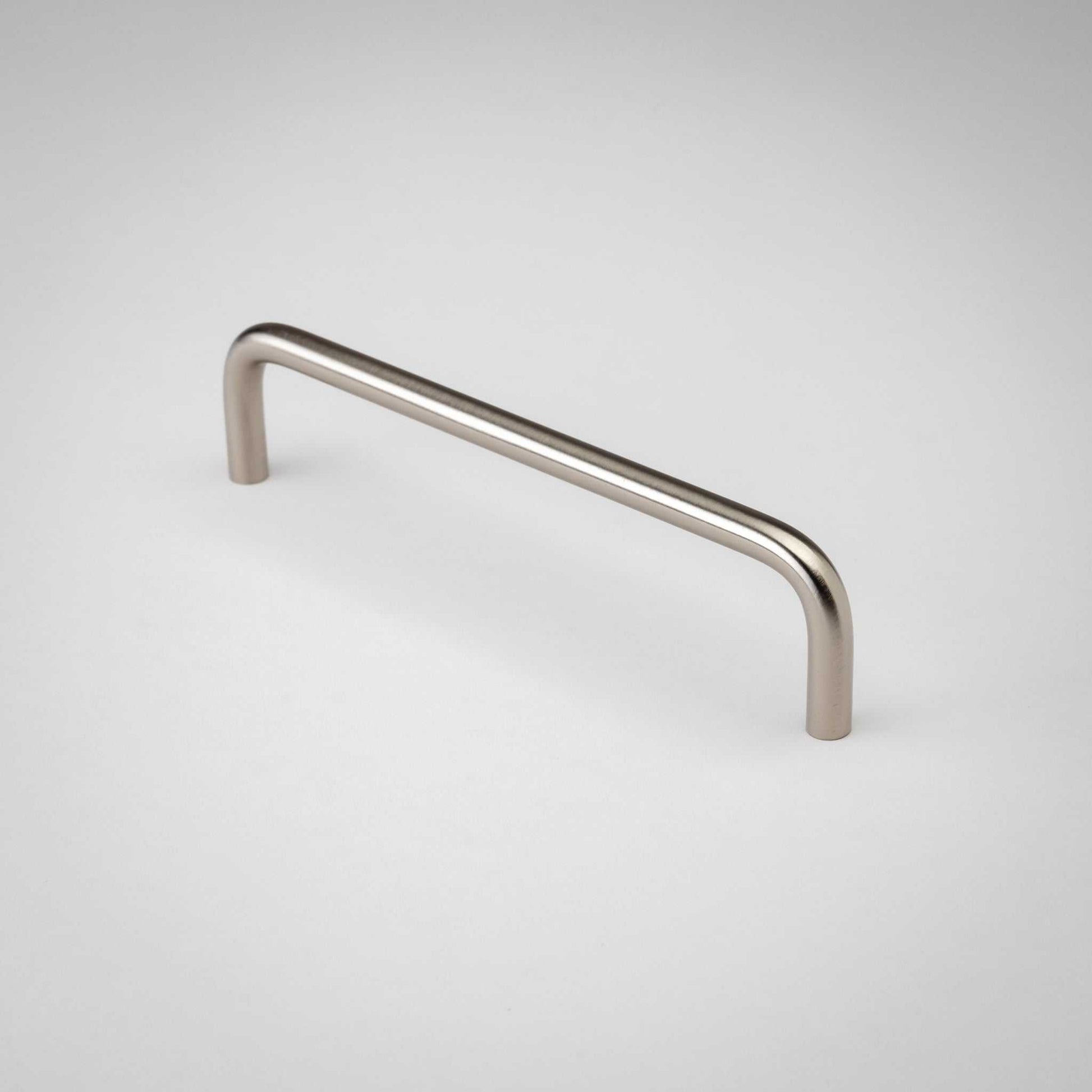 5" Arch in satin nickel gloss lacquer finish