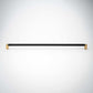 Bold, Black & Gold Knurled Solid Brass Cabinet Pulls