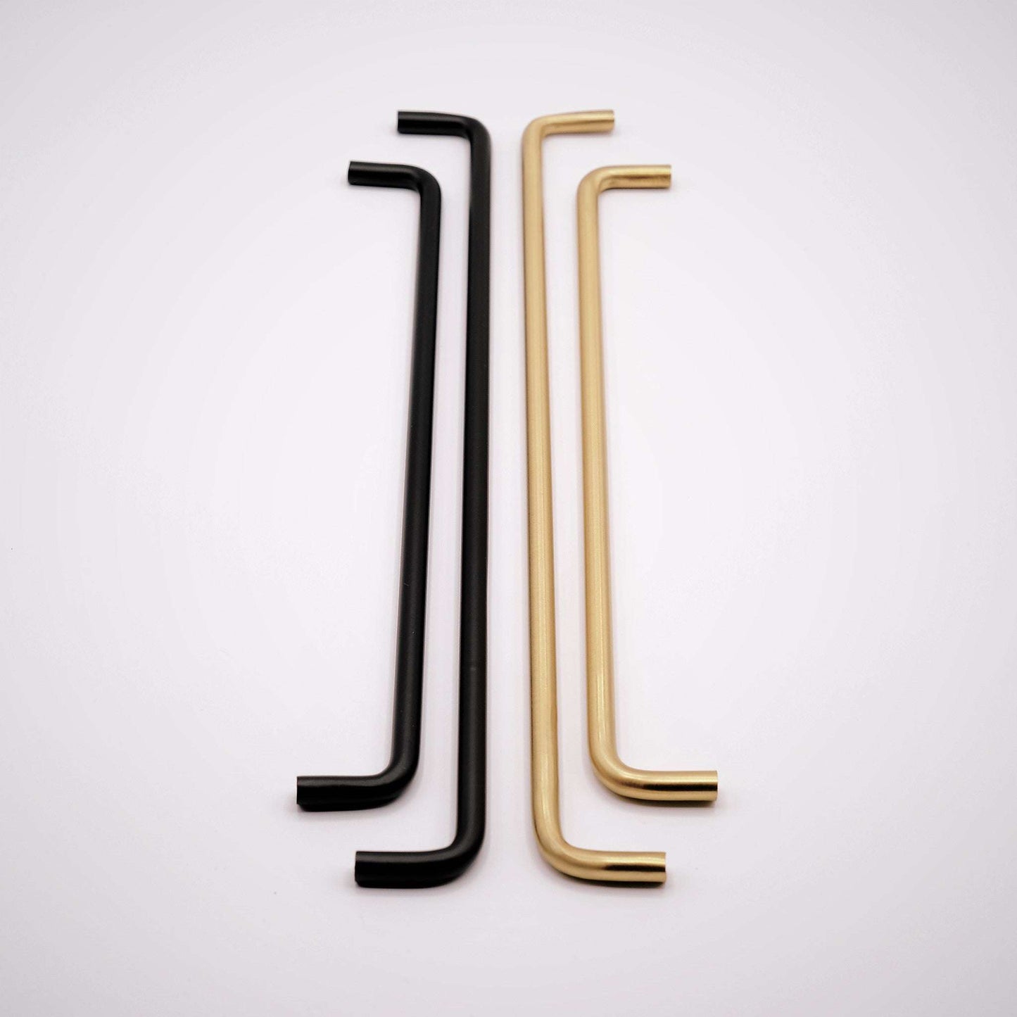 Arch, Solid Brass Wire Cabinet Pulls