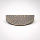 Hammered, Solid Brass Half Moon Pulls