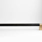 Bold, Black & Gold Knurled Cabinet Pull in Various Sizes - Inspire Hardware