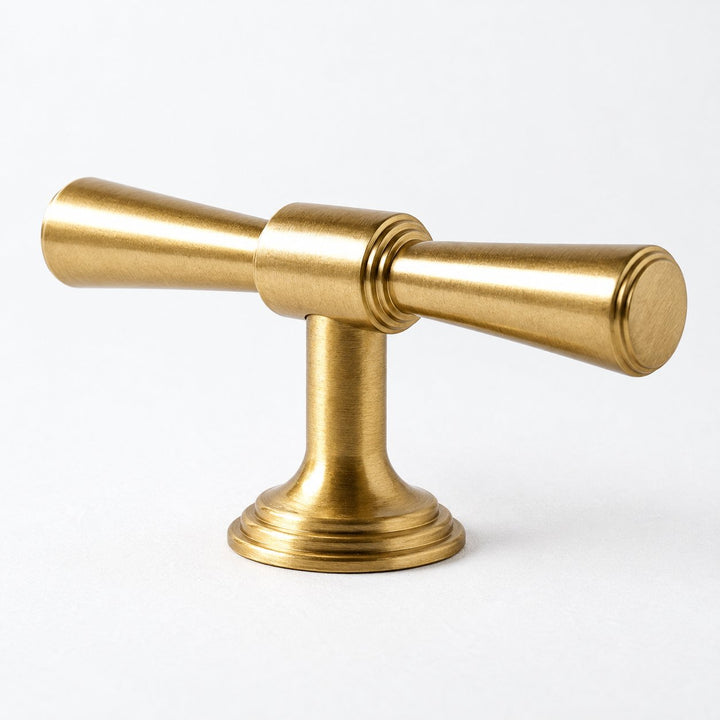 Tuxedo Knauf, Massiver Messing Schrankknopf
